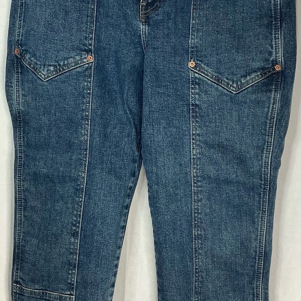 Old Navy Dark Blue Ankle Jeans